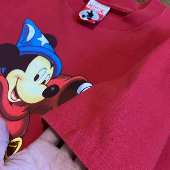 Disney 25th anniversary Mickey Sorcerer Mickey Inc Tag size XL - Picture 3 of 5